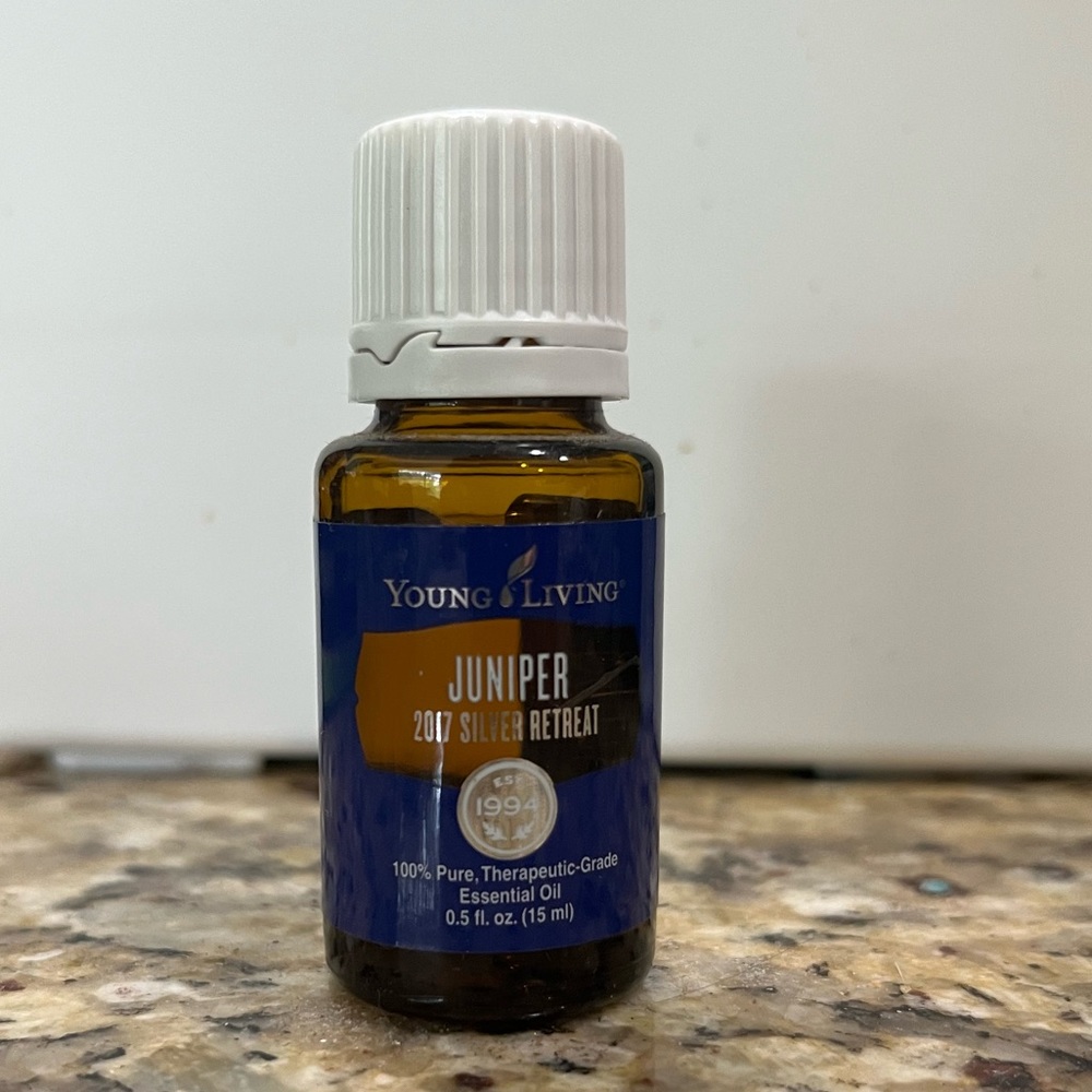 15ml Unopened Juniper Young Living Essential Oil.  2017 Silver Retreat.